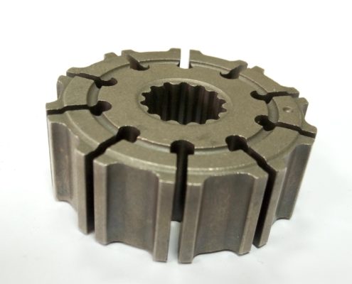 complicated sintered rotor