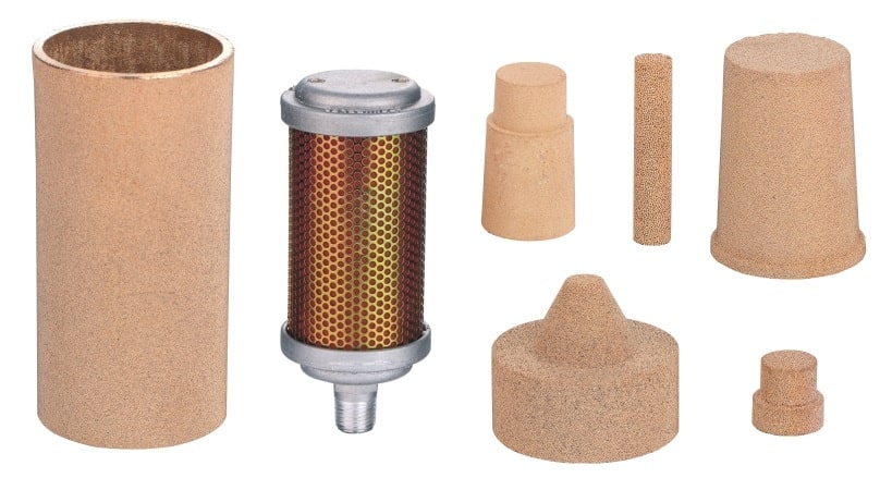 sintered filter elements