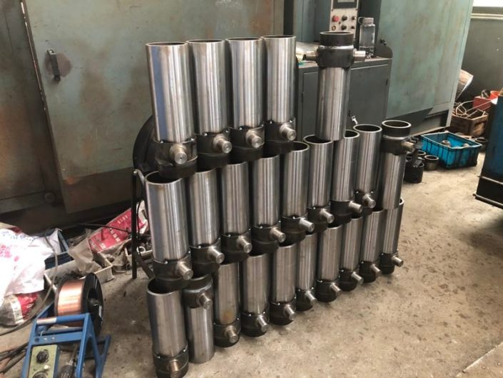 Hydraulic cylinders housings after manufacturing