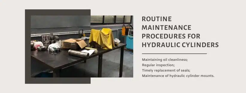 Routine Maintenance Procedures for Hydraulic Cylinders