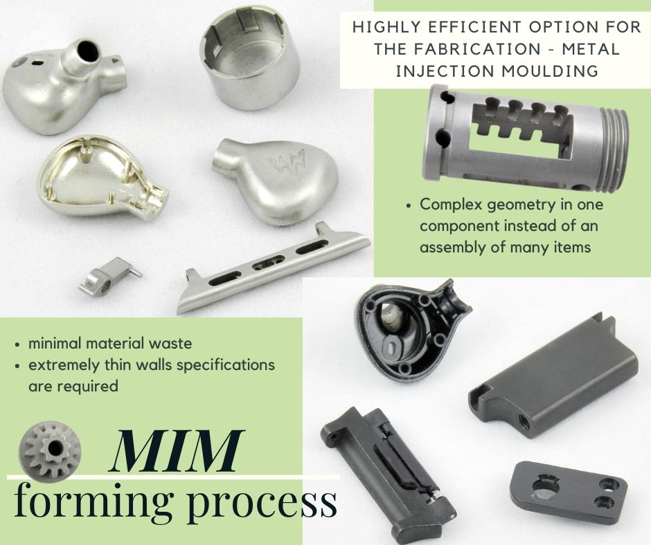 Metal Injection Molding - MIM technology - Eurobalt