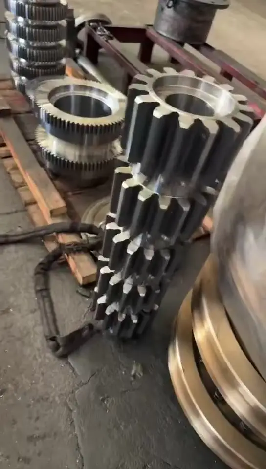 frame_gears_batch Finished gear — involute tooth close-up